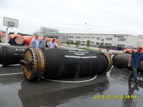 Dredging Discharge Hose test