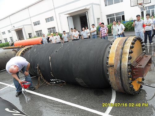 Dredging Discharge Hose pressure test